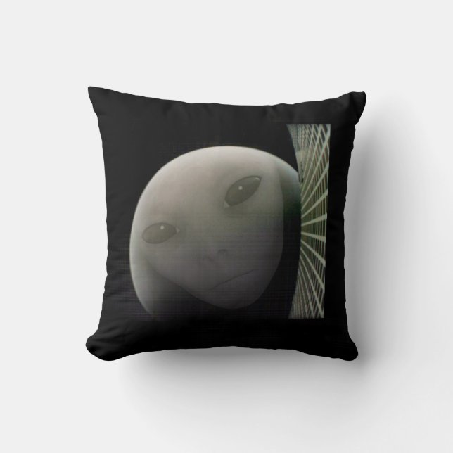 MarCO CubeSat Alien Mars Farwell Kudde (Framsida)