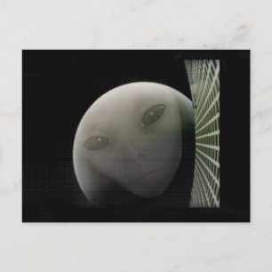 MarCO CubeSat Alien Mars Farwell Vykort