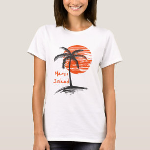 Marco Florida Handflatan Träd T Shirt