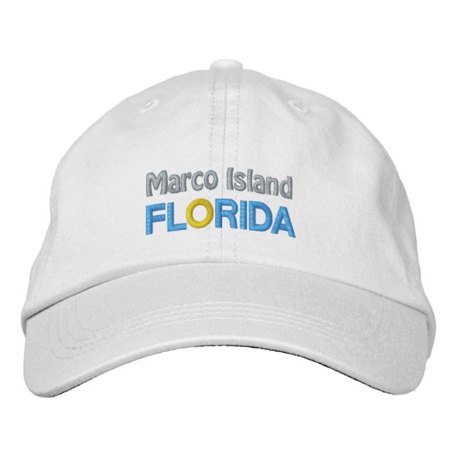 MARCO ISLAND BRODERAD KEPS (Framsida)