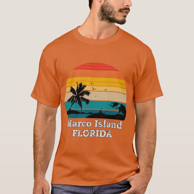 Marco Island FLORIDA T Shirt (Framsida)