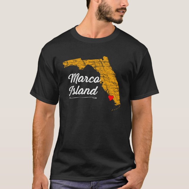 MARCO ISLAND FLORIDA Vacation Souvenir Gr T Shirt (Framsida)