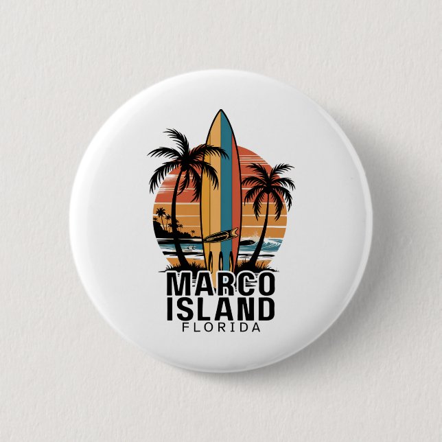 Marco Island strand Florida Surfing Surfer _1  Knapp (Framsida)