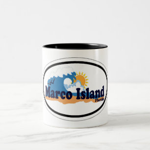 Marco Island. Två-Tonad Mugg