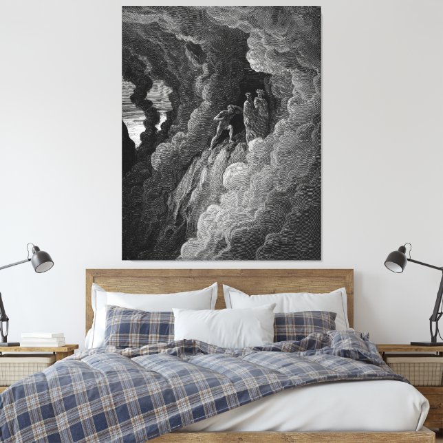 Marco Lombardo följer poeterna Dante Canvastryck (Insitu (sovrum))