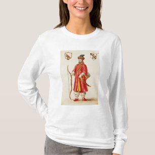 Marco Polo iklädd Tartardräkt T Shirt