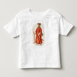 Marco Polo iklädd Tartardräkt Tee
