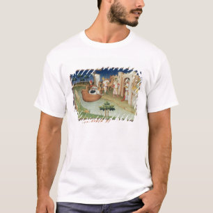 Marco Polo med elefanter och kamel som ankommer T Shirt