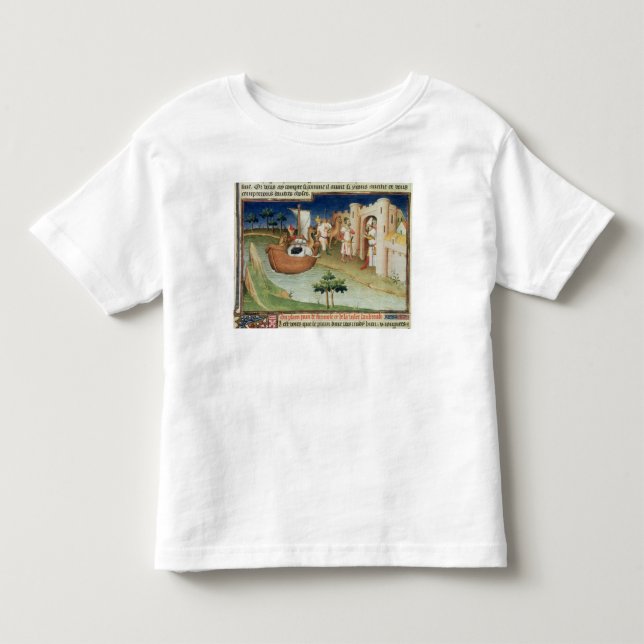 Marco Polo med elefanter och kamel som ankommer Tee Shirt (Framsida)