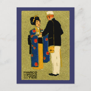 Marco Polo Tea 1915 Vykort