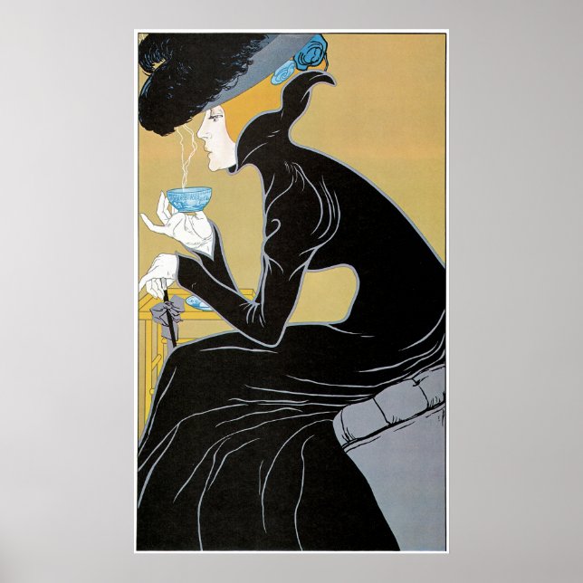 Marco Polo Tea - Fransk Art Poster (Framsidan)