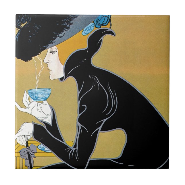 Marco Polo Tea Kakelplatta (Framsidan)