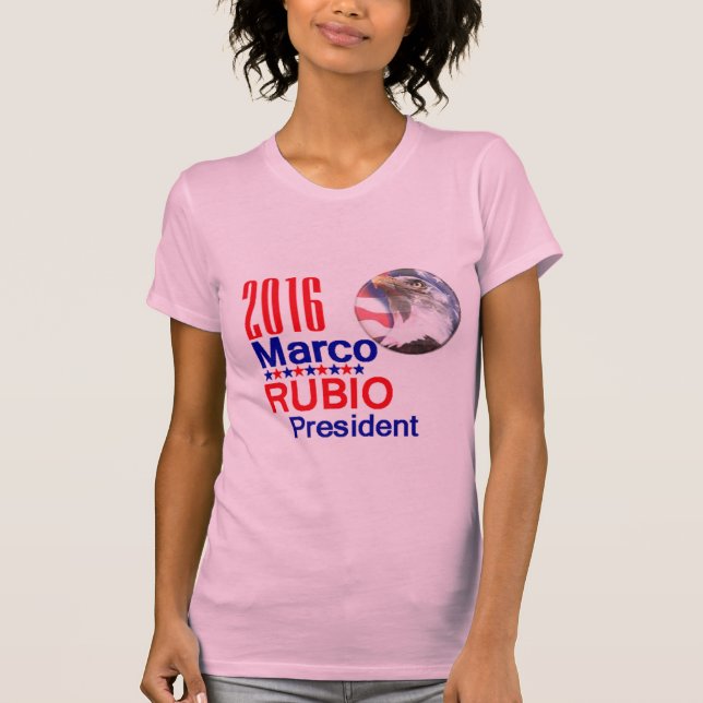 Marco RUBIO 2016 Tee Shirt (Framsida)