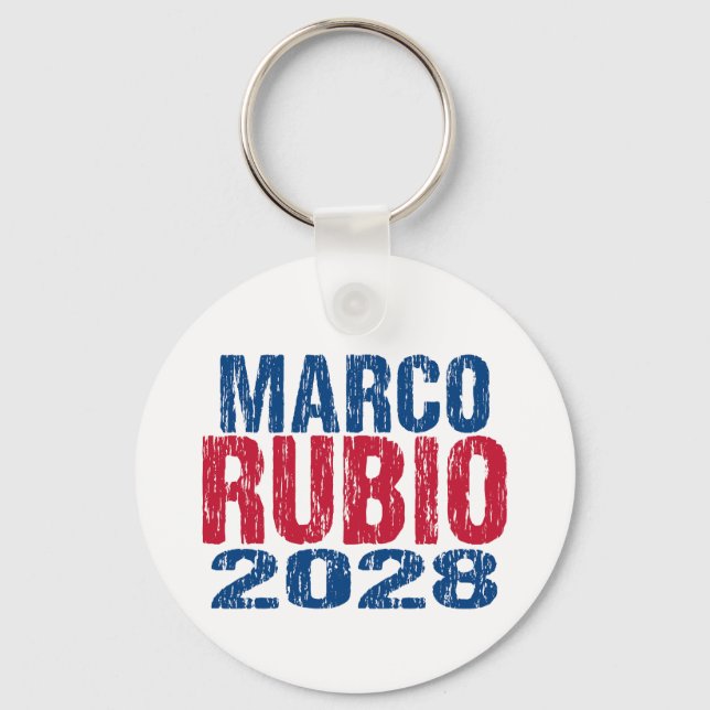 Marco Rubio 2028 (ogiltig) Nyckelring (Framsida)