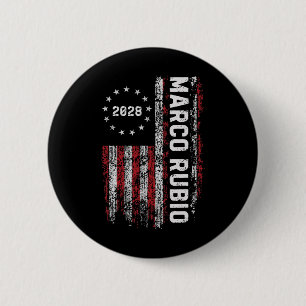 Marco Rubio 2028 President 48 Valkampanj USA Knapp
