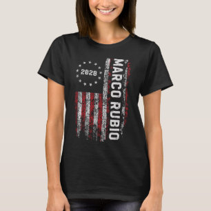 Marco Rubio 2028 President 48 Valkampanj USA T Shirt