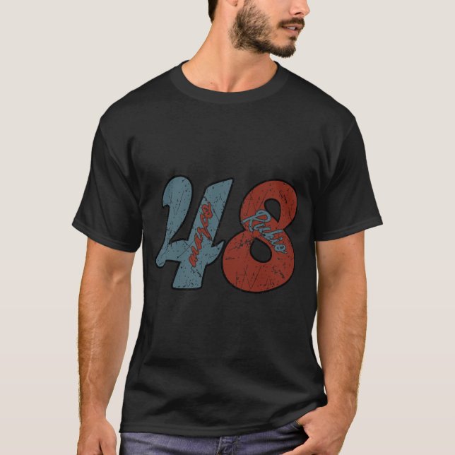 Marco Rubio 2028 Retro 48 Valtskjorta T Shirt (Framsida)