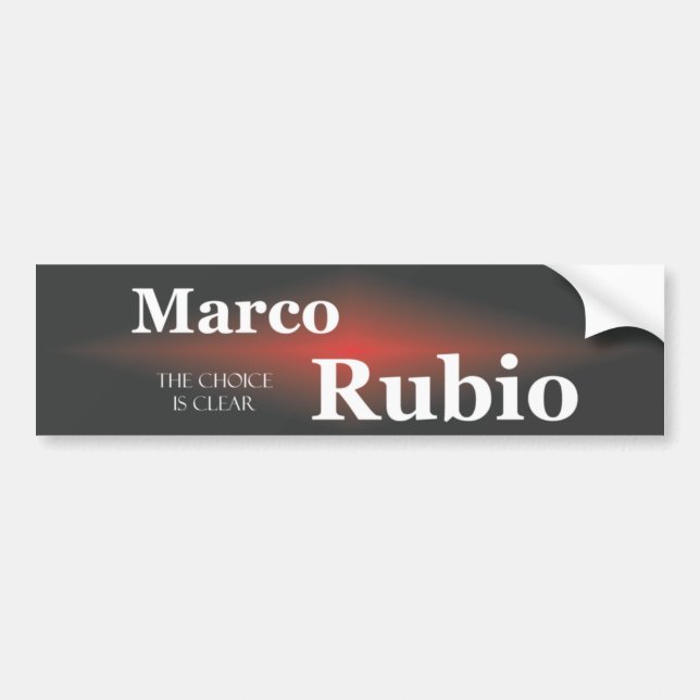 Marco Rubio 5,1 Bildekal (Framsidan)