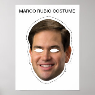 Marco Rubio dräkt Poster