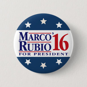 Marco Rubio för president Knapp
