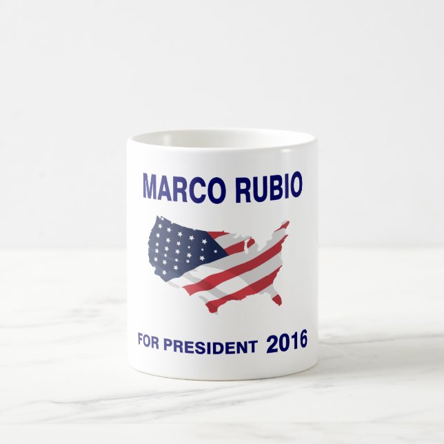 Marco Rubio för presidenten 2016 Kaffemugg (Center)