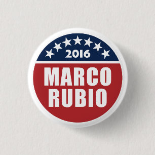 Marco Rubio för presidenten 2016 Knapp
