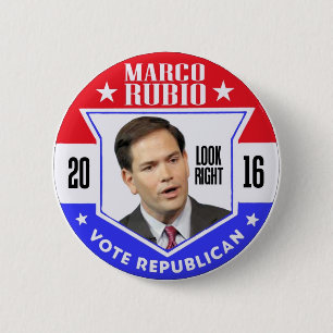 Marco Rubio för presidenten 2016 Knapp