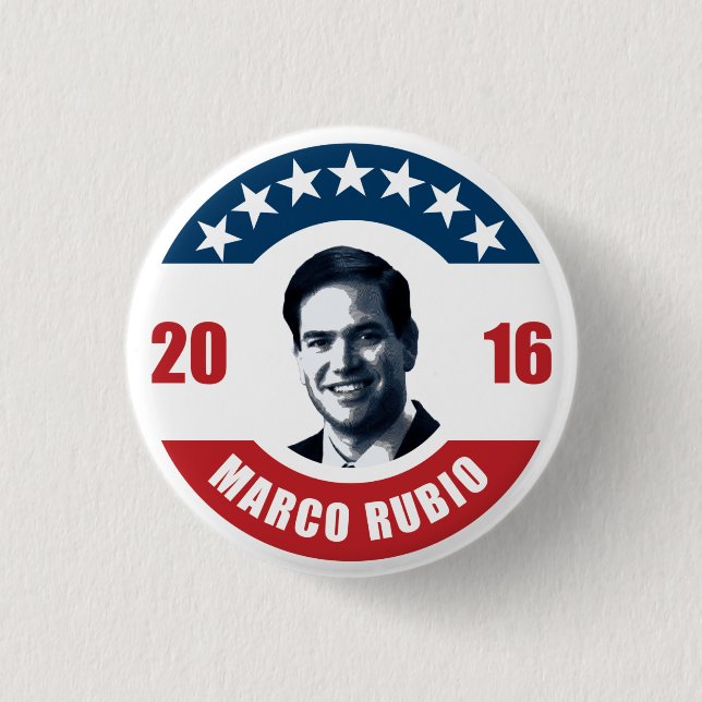 Marco Rubio för presidenten 2016 Knapp (Framsida)