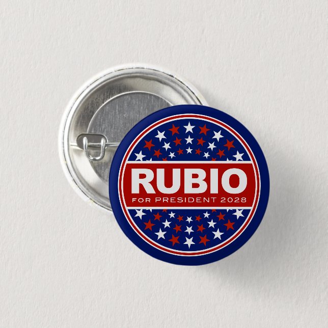 Marco Rubio som president 2028 Knapp (Framsida & baksida)