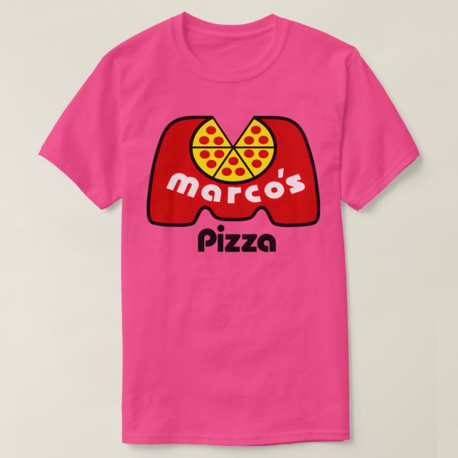 Marcos Pizza Resto  T Shirt (Design framsida)