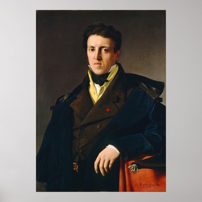 Marcotte d'Argenteuil - Jean- Ingres Fine Art Poster (Framsidan)