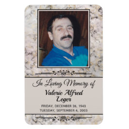 Marcular Anpassningsbar Memorial Keepsakes Magnet