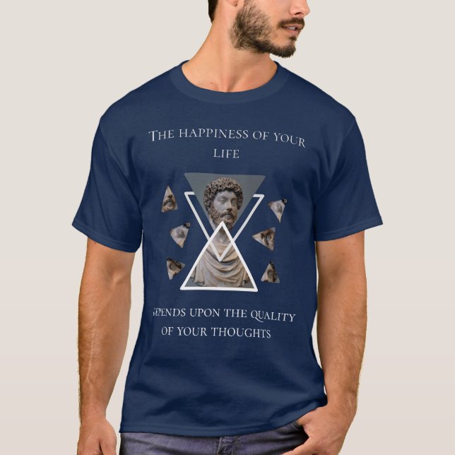 Marcus Aurelius 2 T Shirt (Framsida)