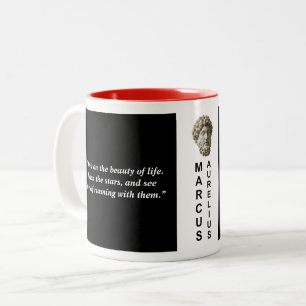 Marcus Aurelius Anpassningsbar Citote Stoic Philos Två-Tonad Mugg