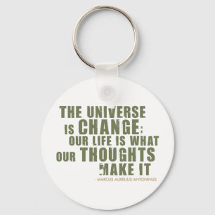 Marcus Aurelius Antoninus citationstecken Nyckelring