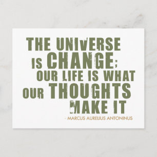 Marcus Aurelius Antoninus Quote Vykort