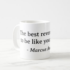Marcus Aurelius Best Revenge Quote Kaffemugg