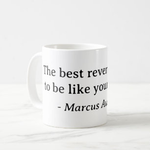 Marcus Aurelius Best Revenge Quote Kaffemugg