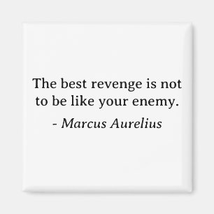 Marcus Aurelius Best Revenge Quote Magnet
