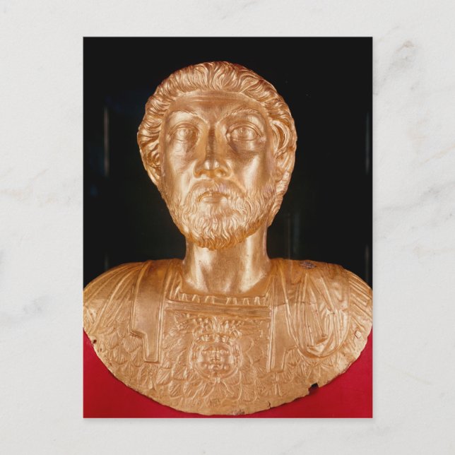Marcus Aurelius Bust Vykort (Framsida)