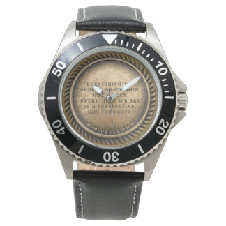 Marcus Aurelius citattecken Yttonat Coin Armbandsur