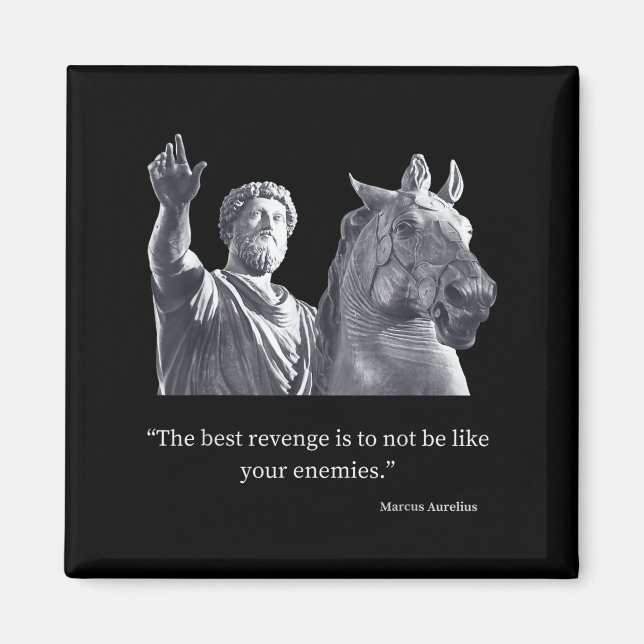 Marcus Aurelius Citote Stoicism Stoics Kärlek Fati Magnet (Framsidan)