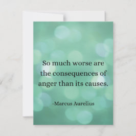 Marcus Aurelius: Conquer Ilja, Hitta inre fred Inbjudningar