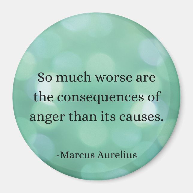 Marcus Aurelius: Conquer Ilja, Hitta inre fred Magnet (Framsidan)