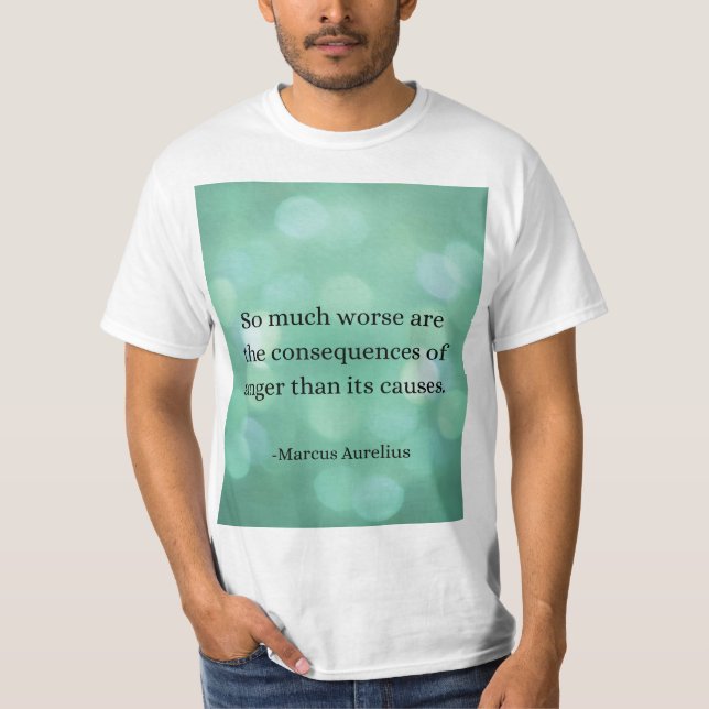 Marcus Aurelius: Conquer Ilja, Hitta inre fred T Shirt (Framsida)