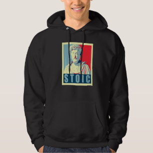 Marcus Aurelius, den romerska kejsaren och Stoic P Hoodie