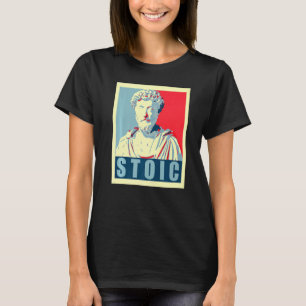Marcus Aurelius, den romerska kejsaren och Stoic P T Shirt