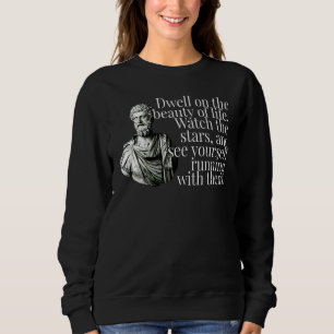 Marcus Aurelius Dwell om livets skönhet T Shirt