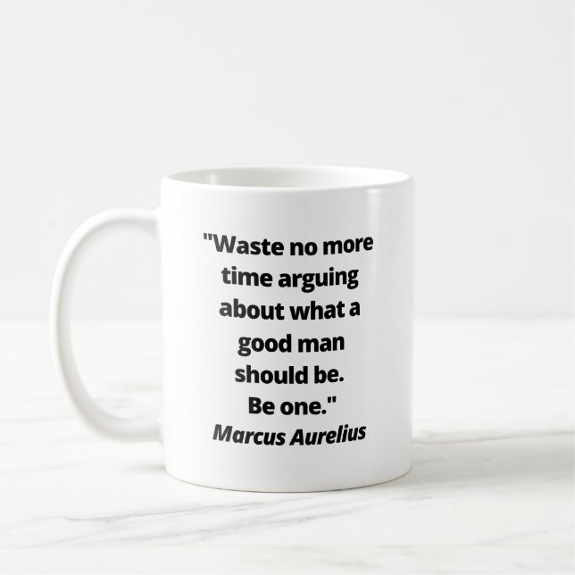 Marcus Aurelius kaffe mugg (Vänster)