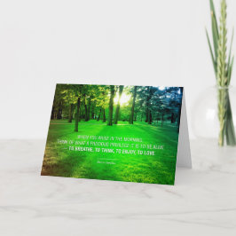 Marcus Aurelius Liv inspirerande citat natur Kort